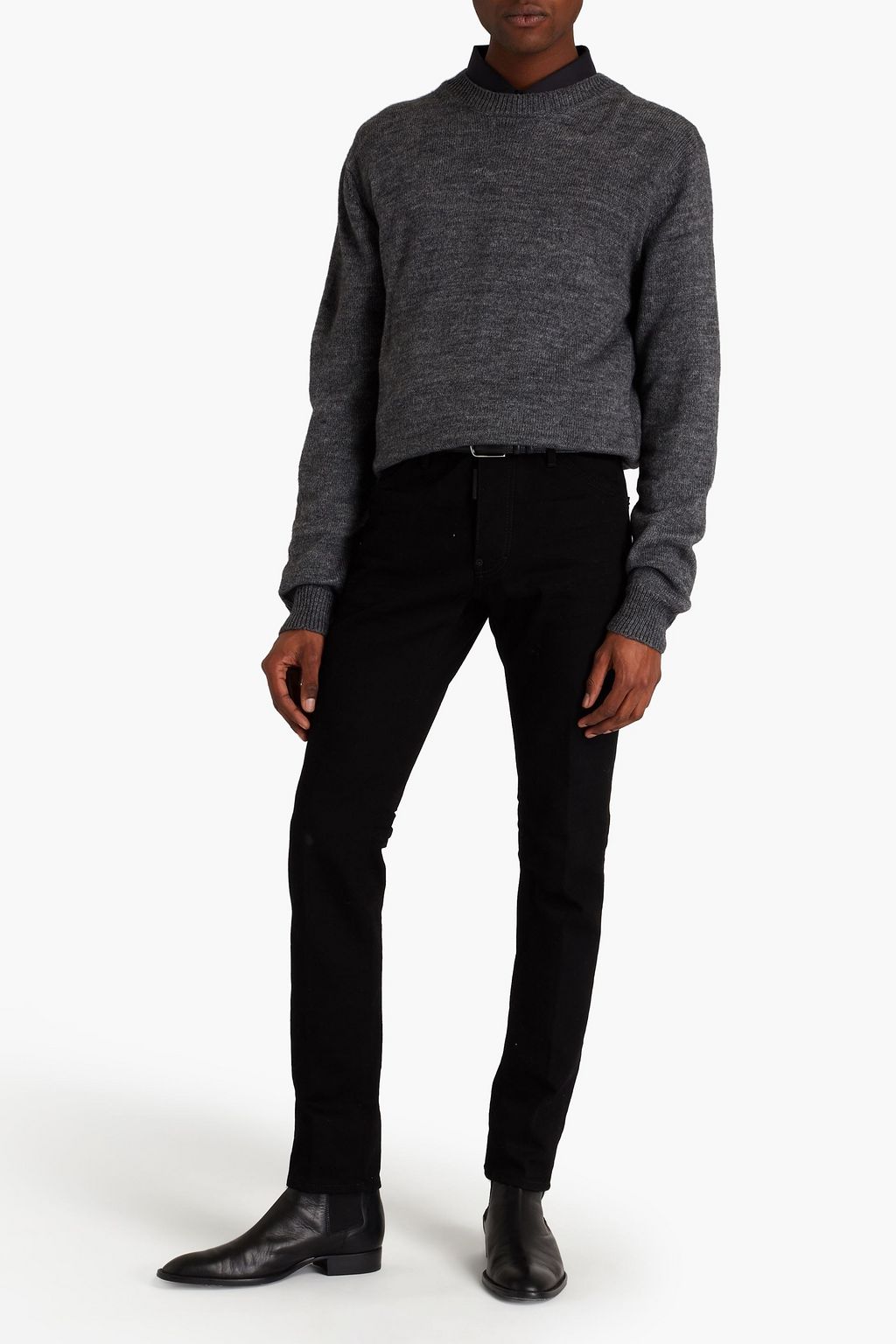 IRO Phoebo mélange knitted sweater