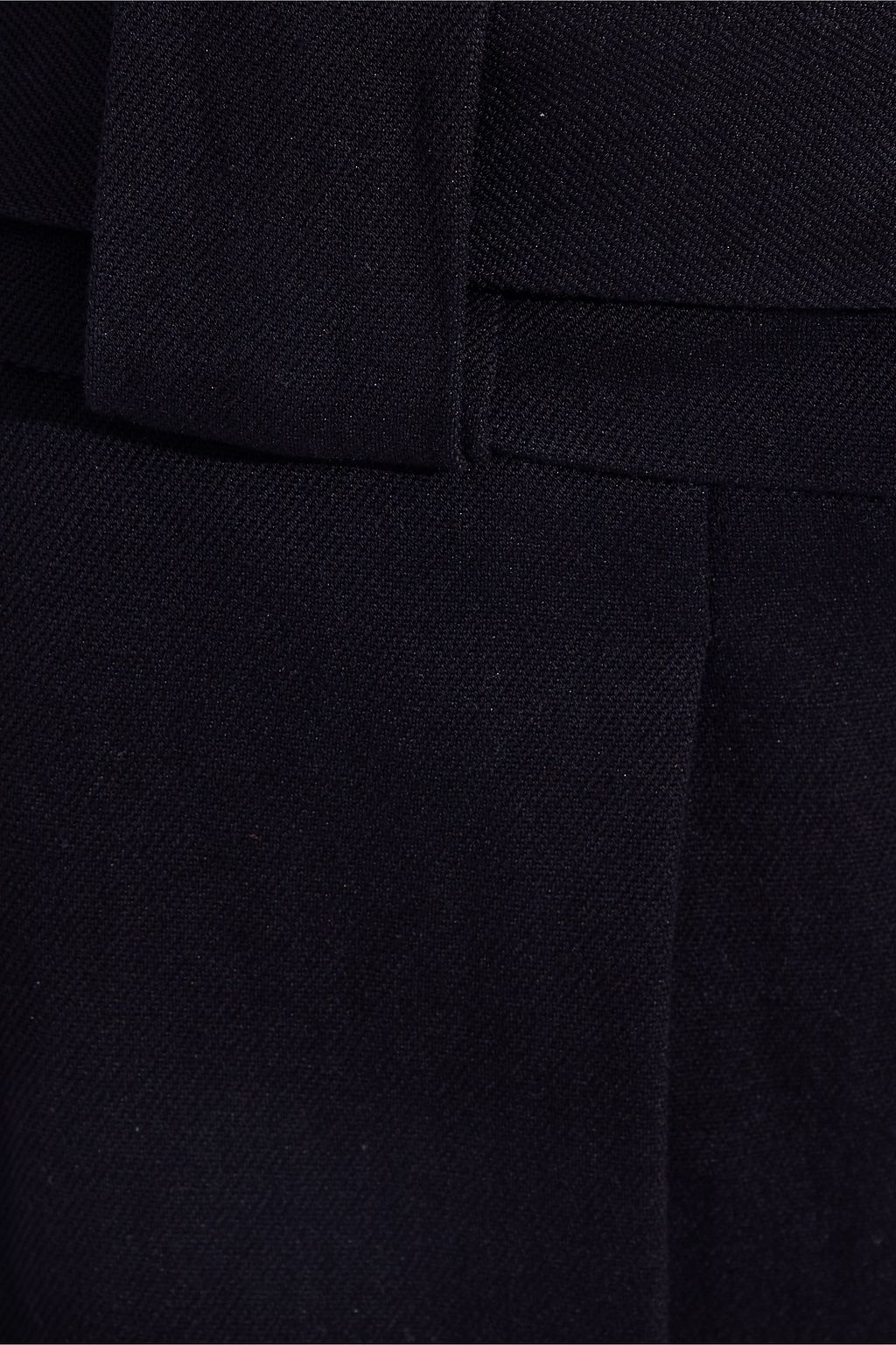 IRO Apollonia belted pleated twill straight-leg pants