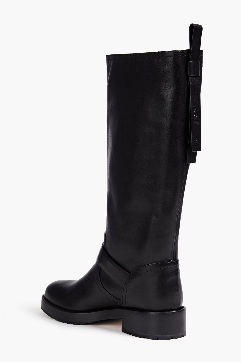 RED(V) Leather knee boots