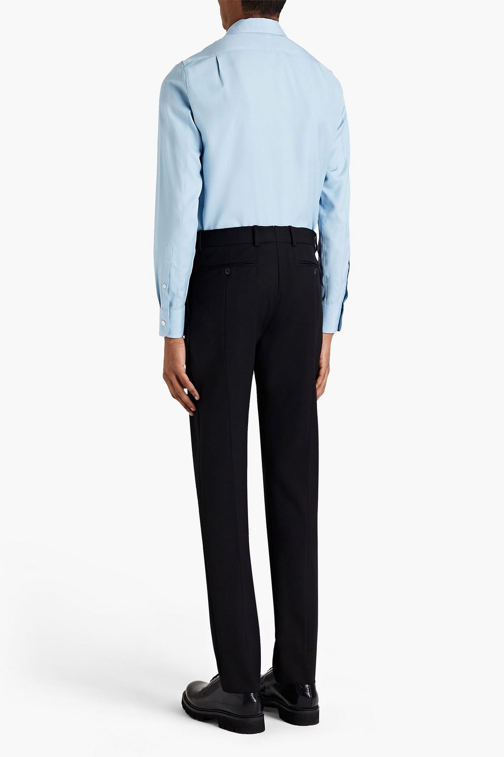 ALEXANDER MCQUEEN Slim-fit silk shirt