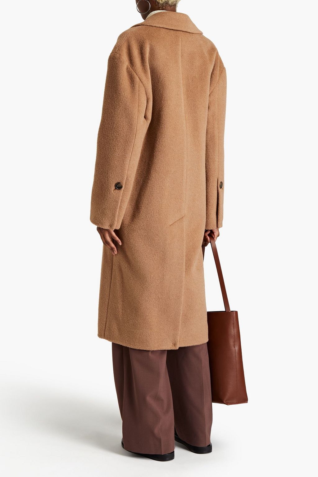 PROENZA SCHOULER Brushed-felt coat