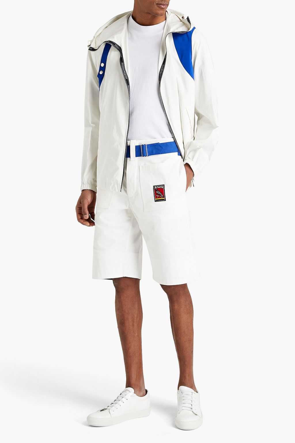 MCQUEEN Hooded shell jacket