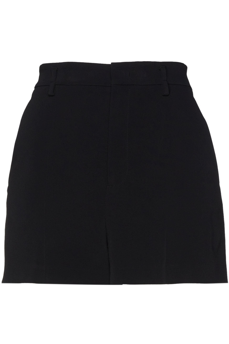 Redvalentino Woman Crepe Shorts Black Size 40