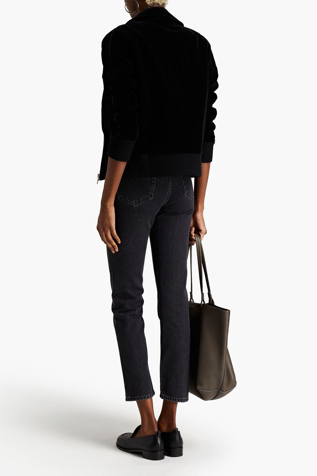 OFFICINE GÉNÉRALE Bret high-rise straight-leg jeans