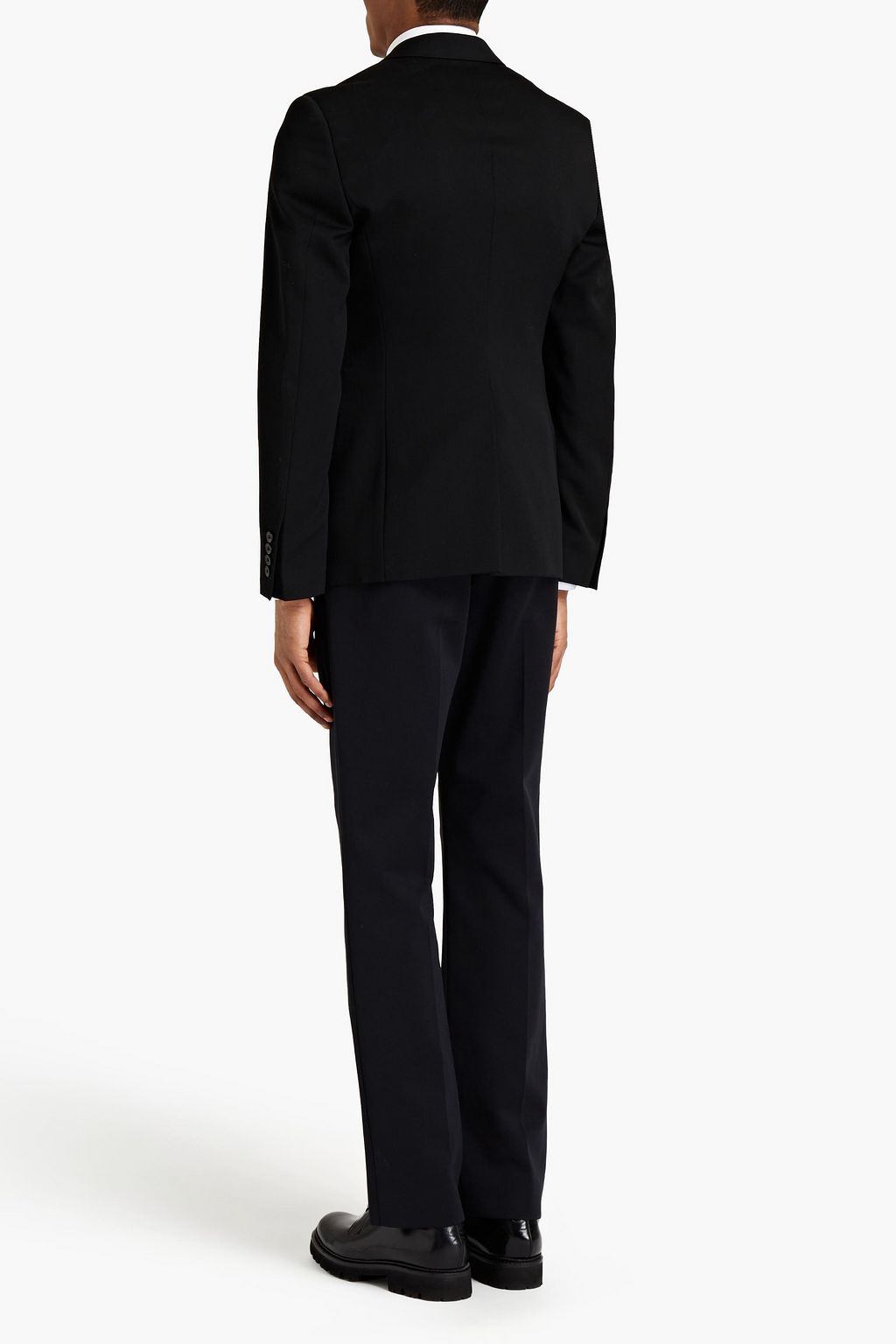 ALEXANDER MCQUEEN Slim-fit embellished wool-twill blazer