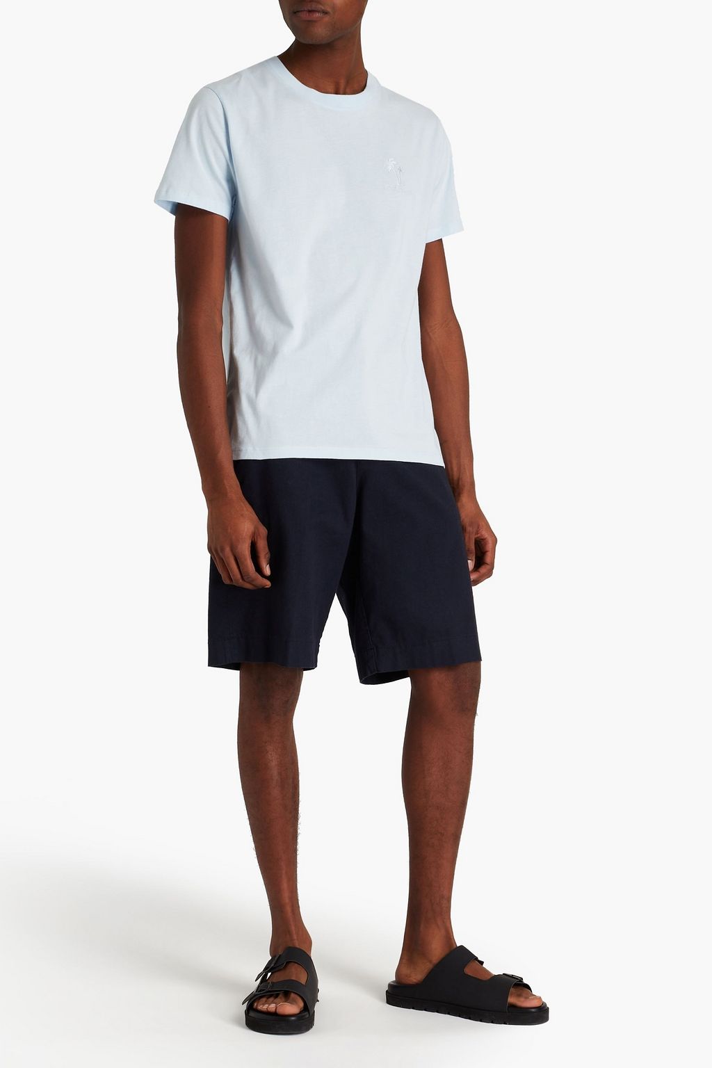 IRO Royce embroidered cotton-jersey T-shirt