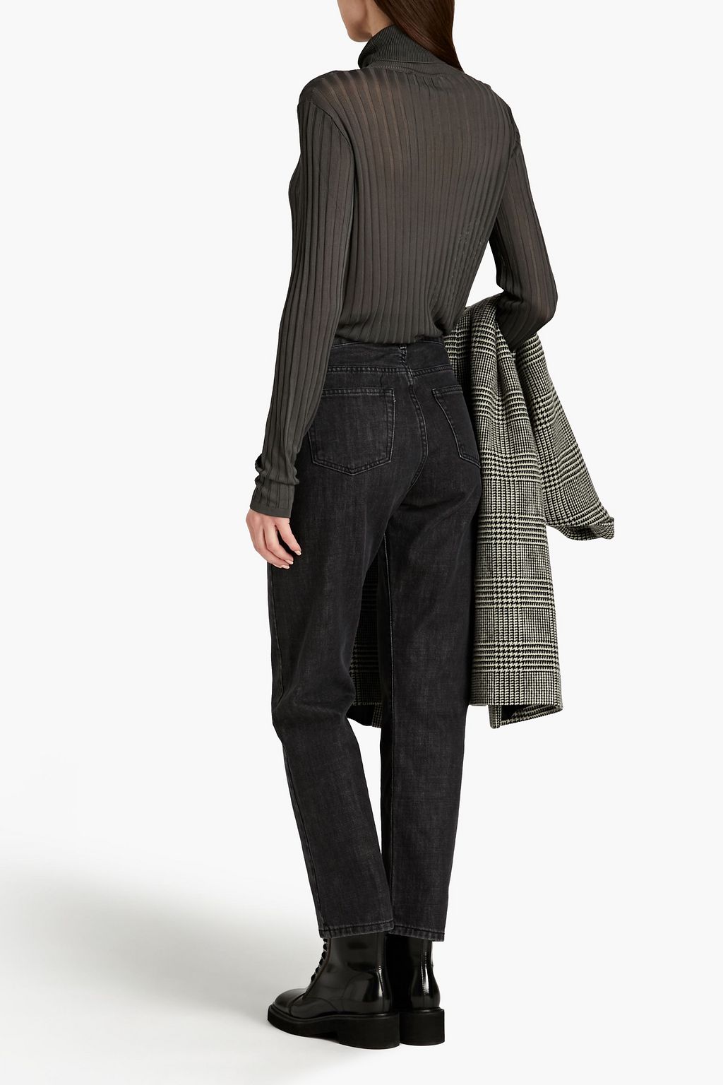 OFFICINE GÉNÉRALE Emma ribbed-knit turtleneck sweater