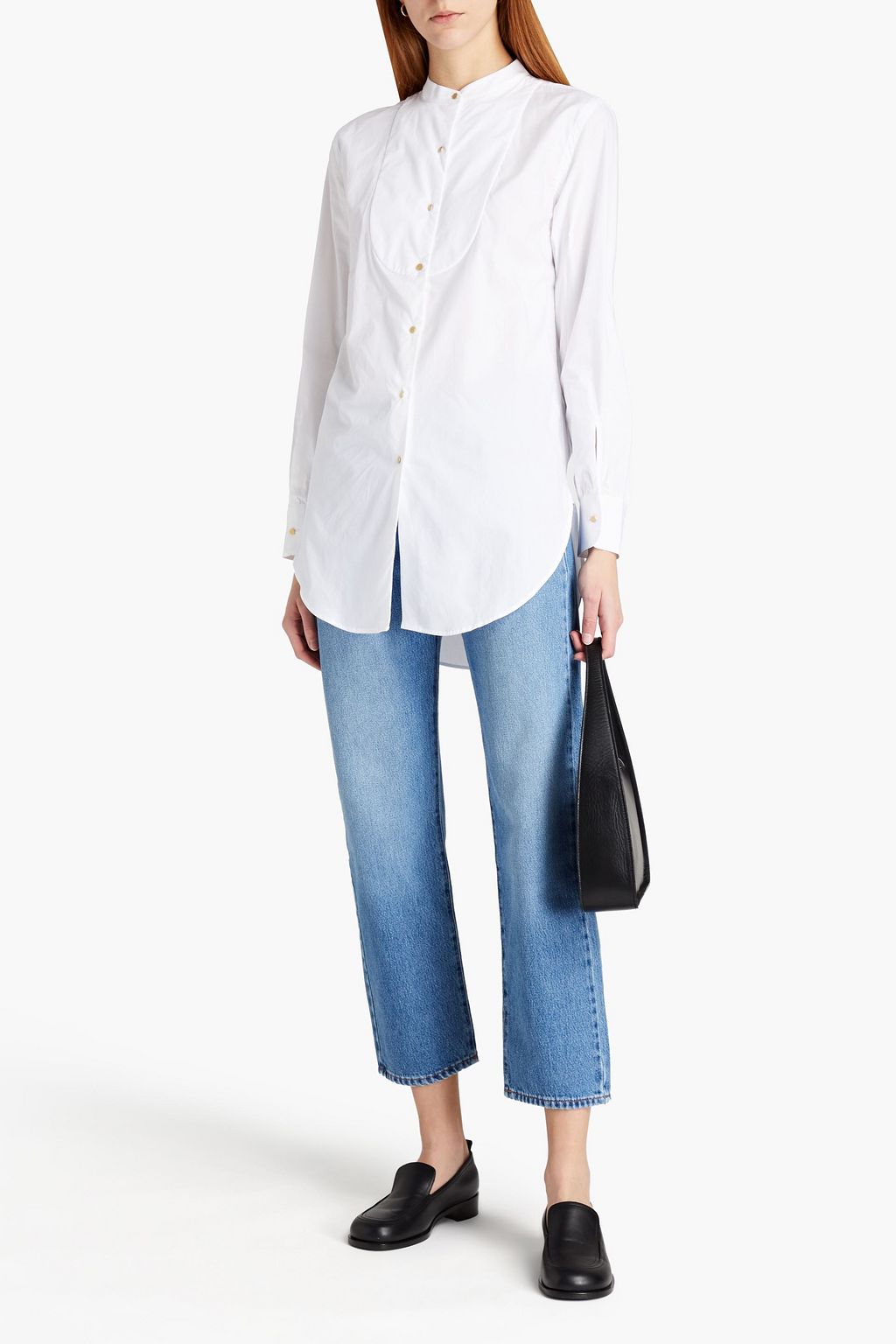 OFFICINE GÉNÉRALE Lisa cotton-poplin shirt