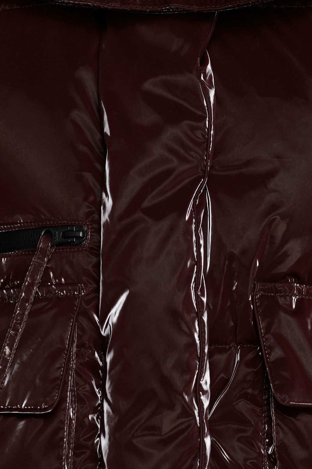 HELMUT LANG Glossed quilted shell jacket