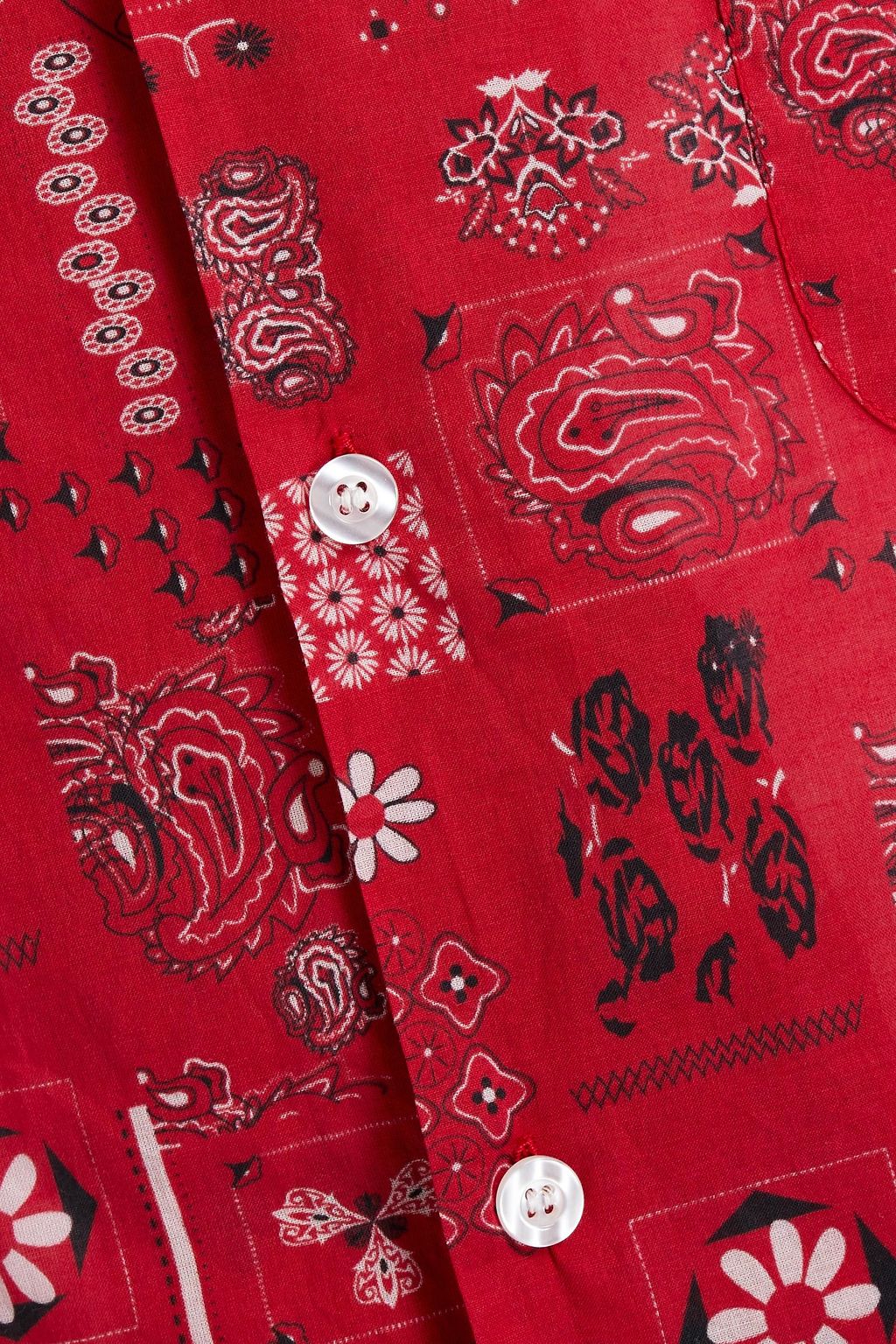 IRO Whaiko paisley-print cotton-gauze shirt