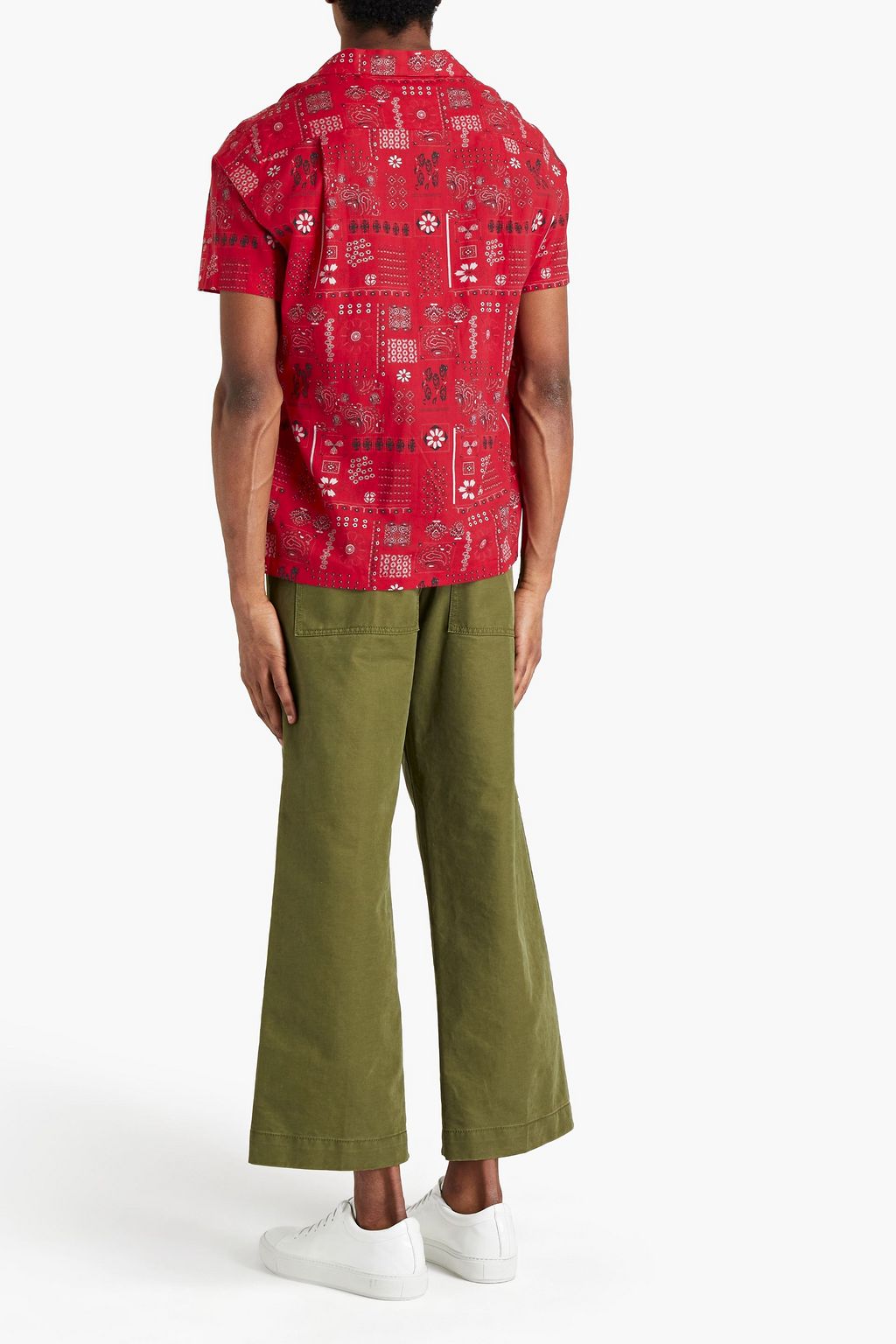 IRO Whaiko paisley-print cotton-gauze shirt