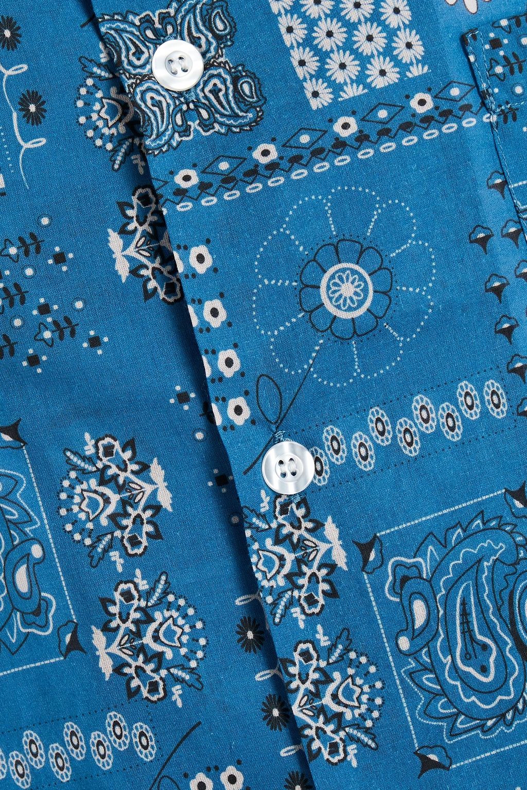 IRO Whaiko paisley-print cotton-gauze shirt