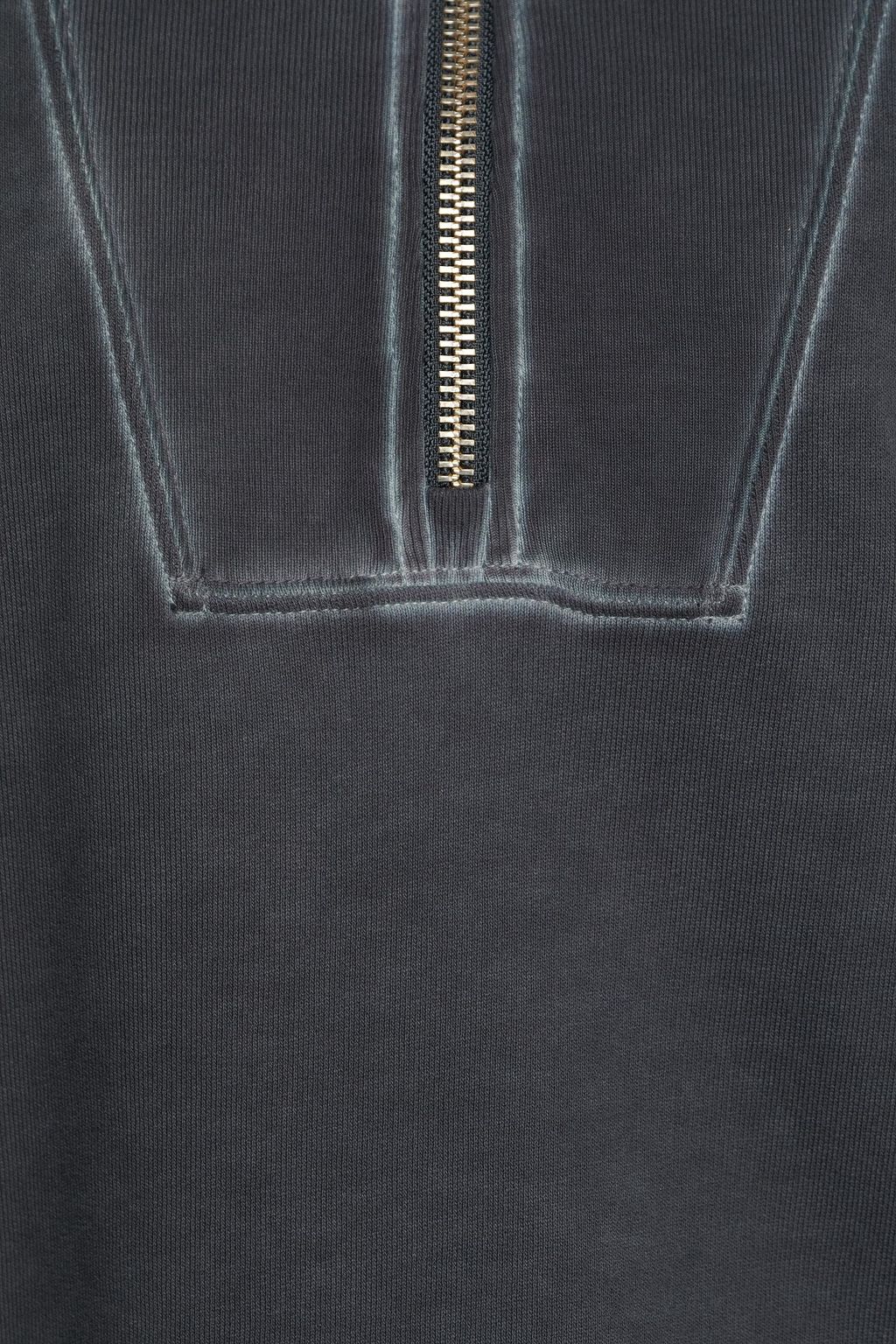 VERONICA BEARD Dylan French Pima cotton-terry sweatshirt