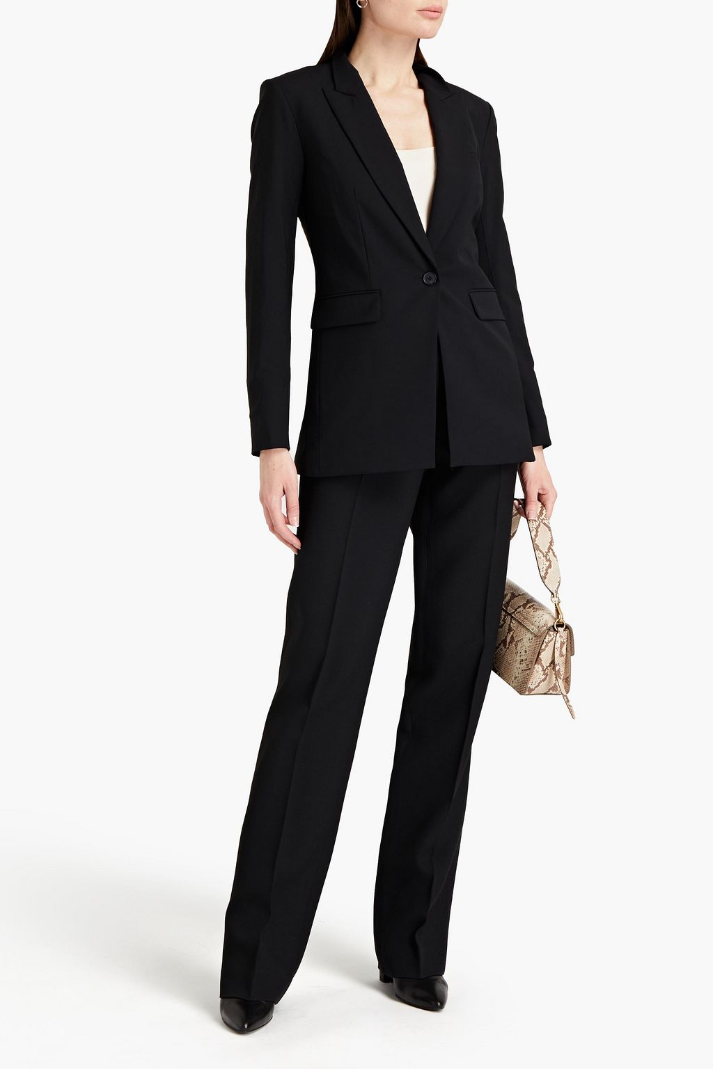 VERONICA BEARD Wool-blend twill blazer