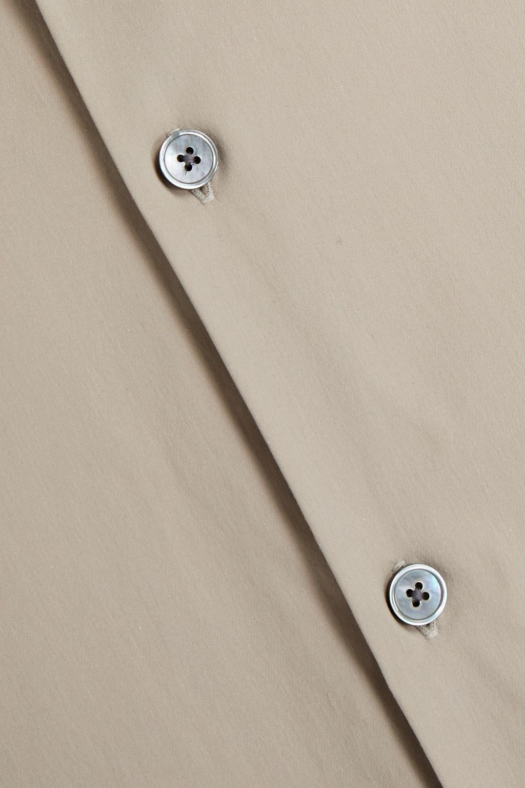 JAMES PERSE Cotton-blend poplin shirt