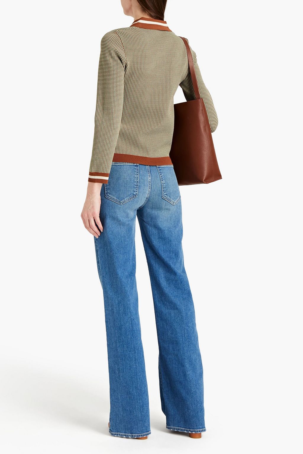 VERONICA BEARD Crosbie high-rise wide-leg jeans