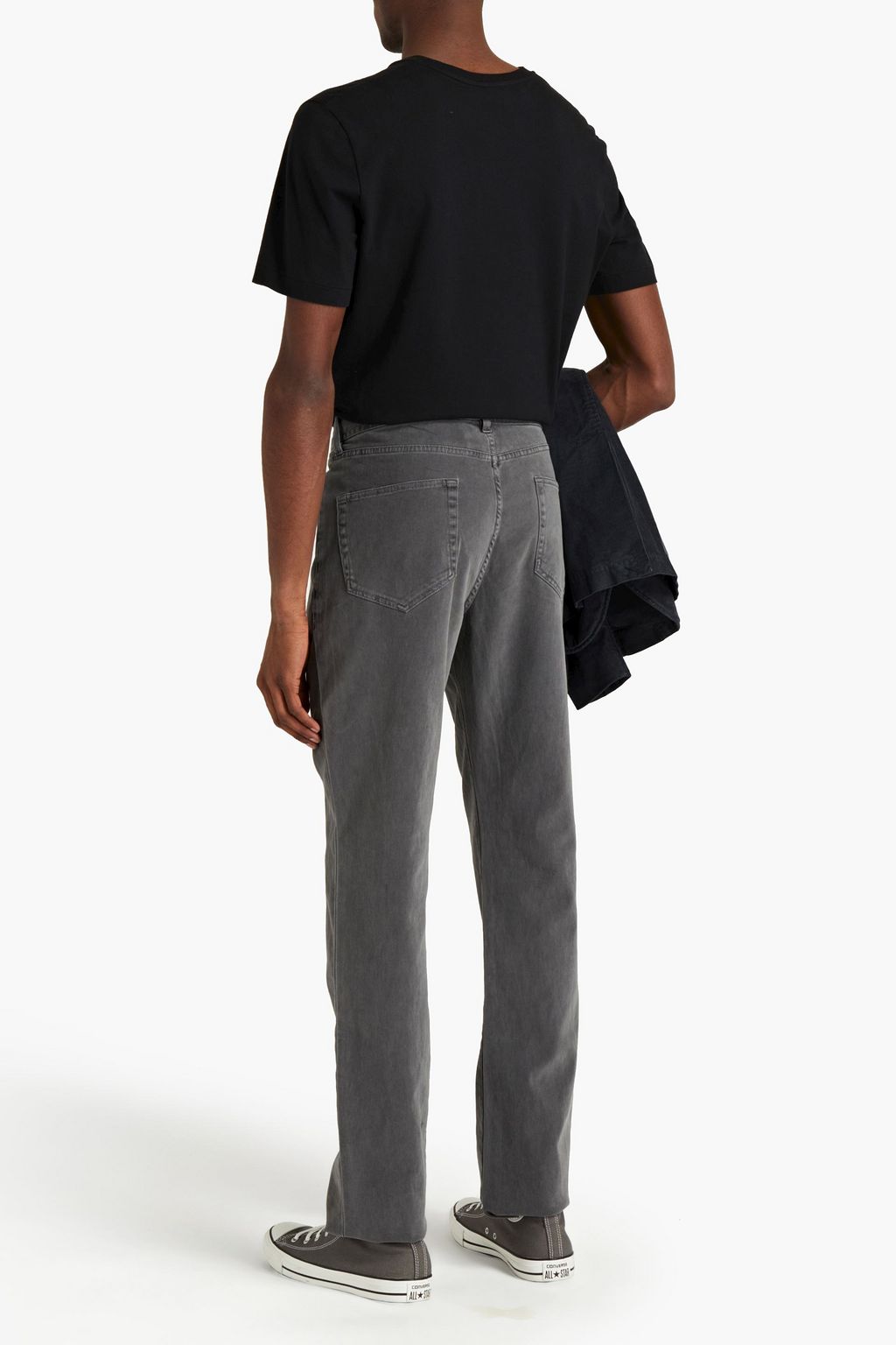 JAMES PERSE Stretch cotton-twill pants