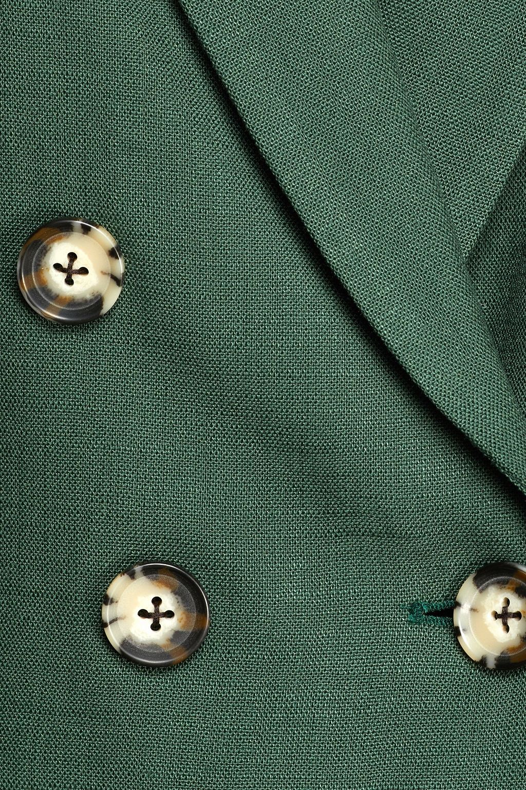 VERONICA BEARD Miller Dickey double-breasted woven blazer