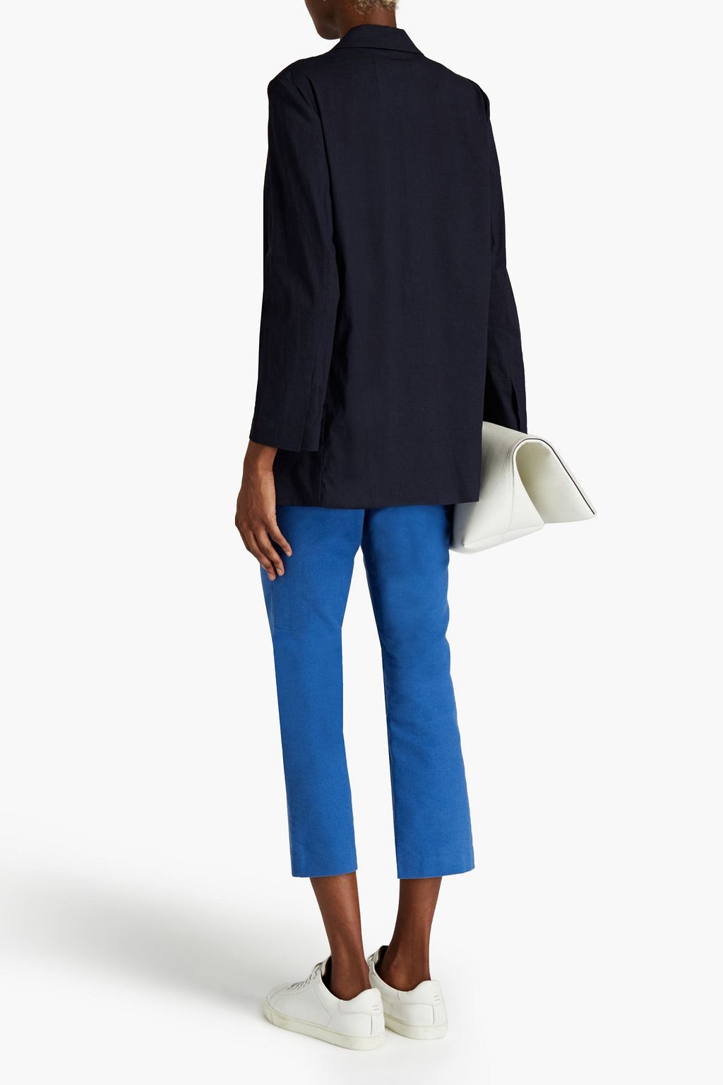 THEORY Linen-blend blazer