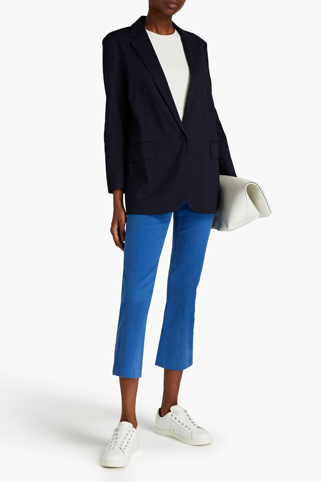 THEORY Linen-blend blazer