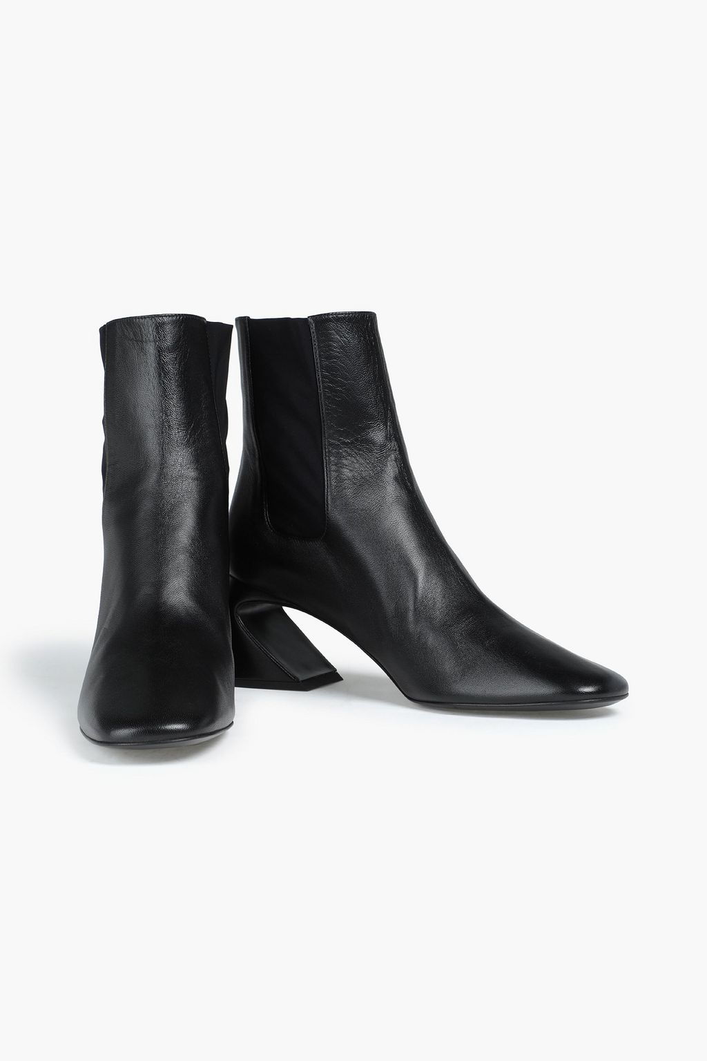 JIL SANDER Leather Chelsea boots