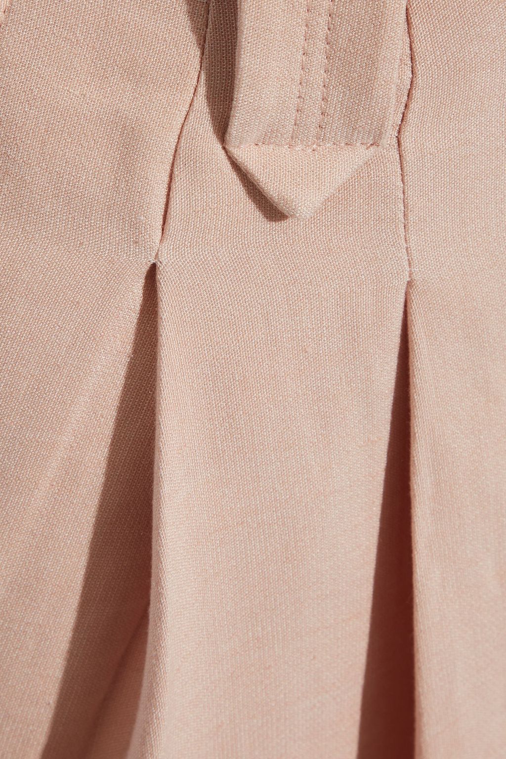 IRO Averill pleated flannel wide-leg pants