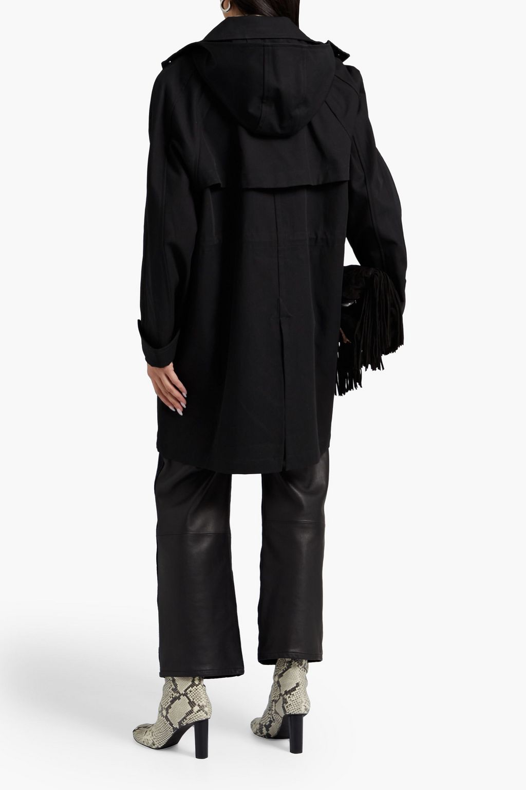 IRO Elior cotton-twill coat