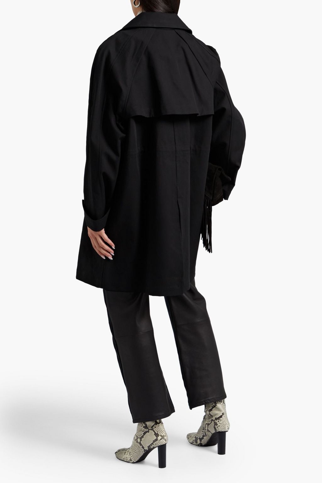 IRO Elior cotton-twill coat
