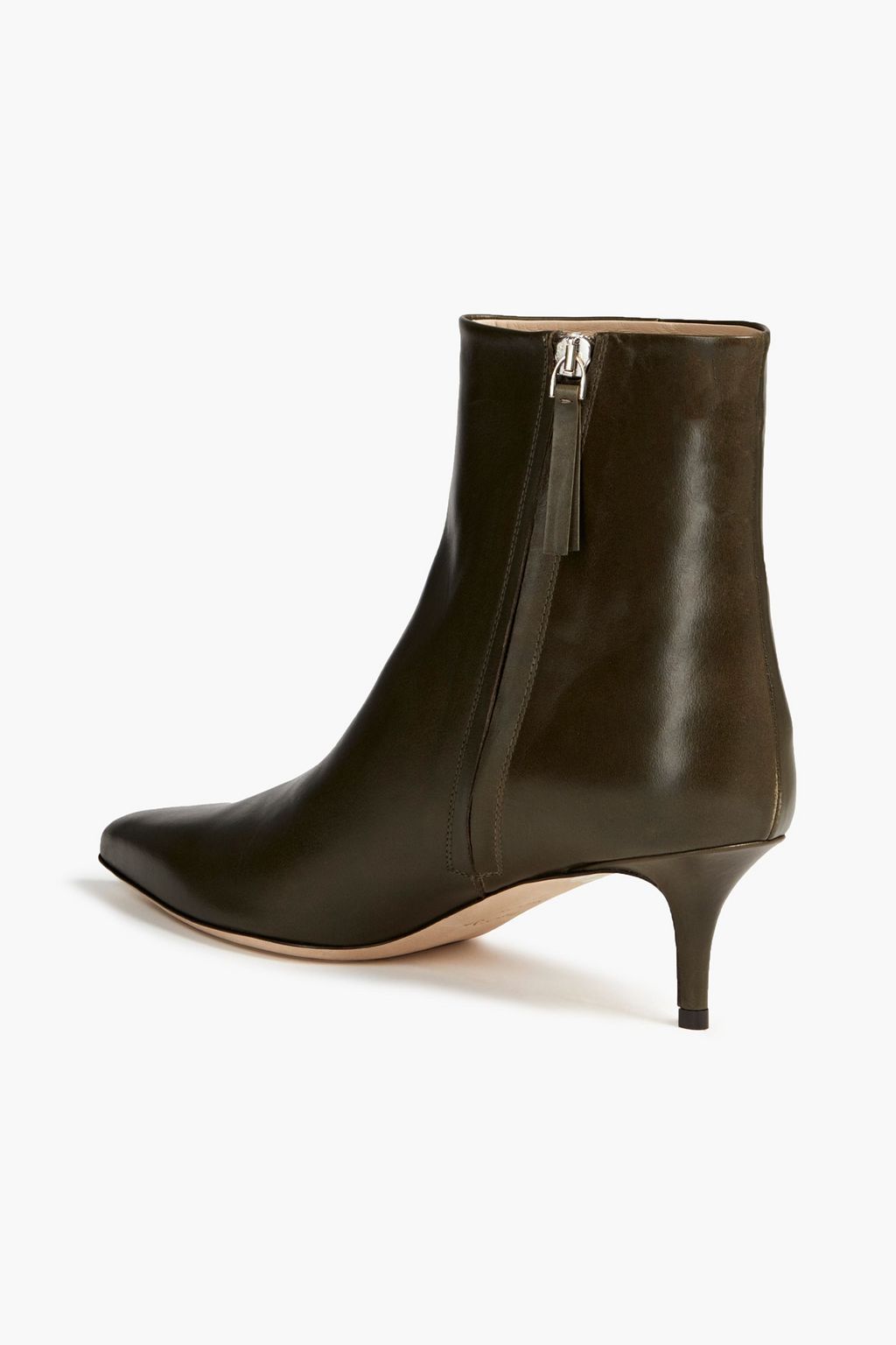THEORY City 55 leather ankle boots