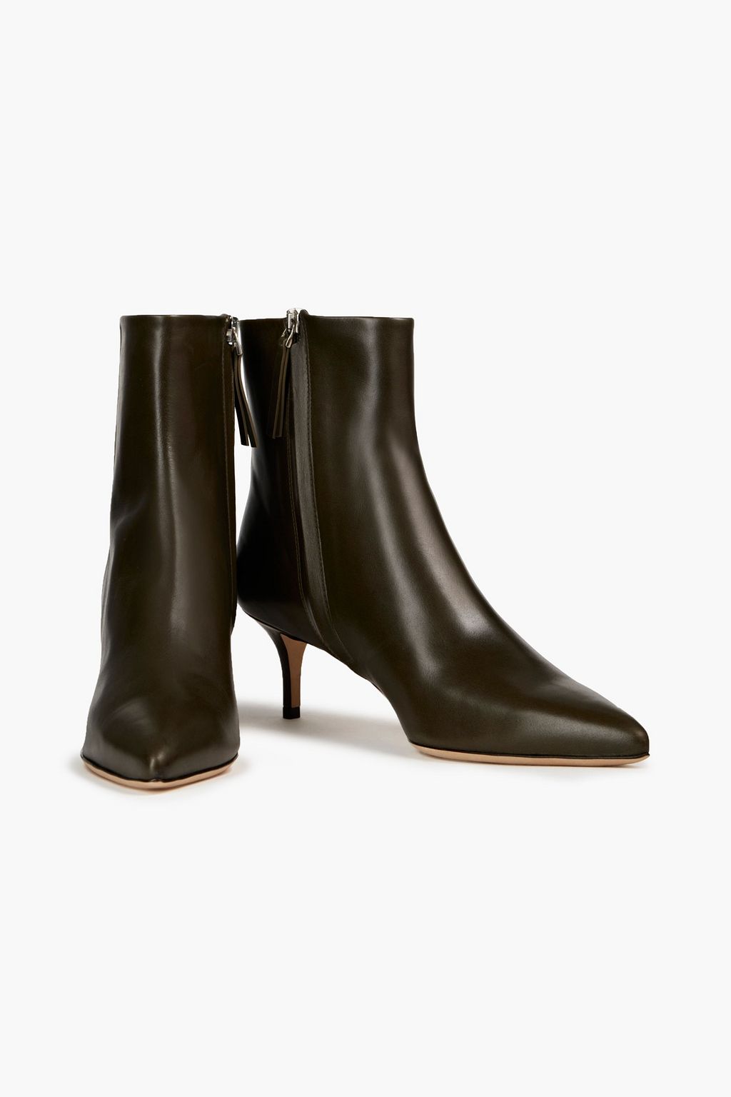 THEORY City 55 leather ankle boots
