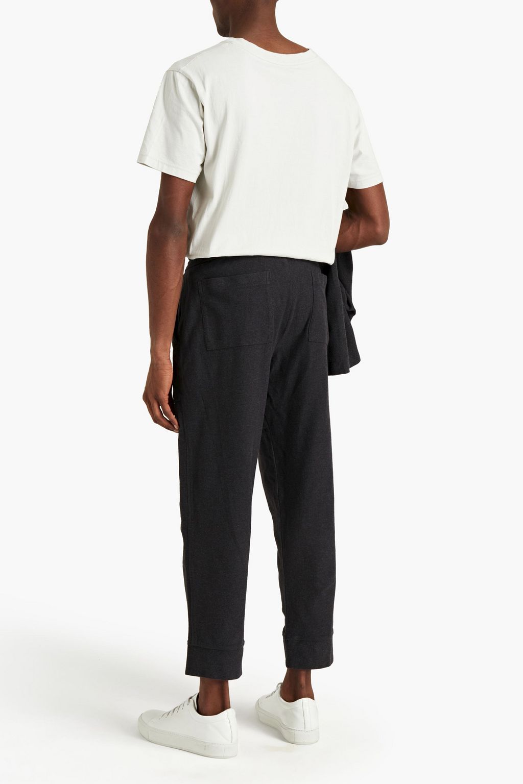 JAMES PERSE Cotton-blend jersey sweatpants