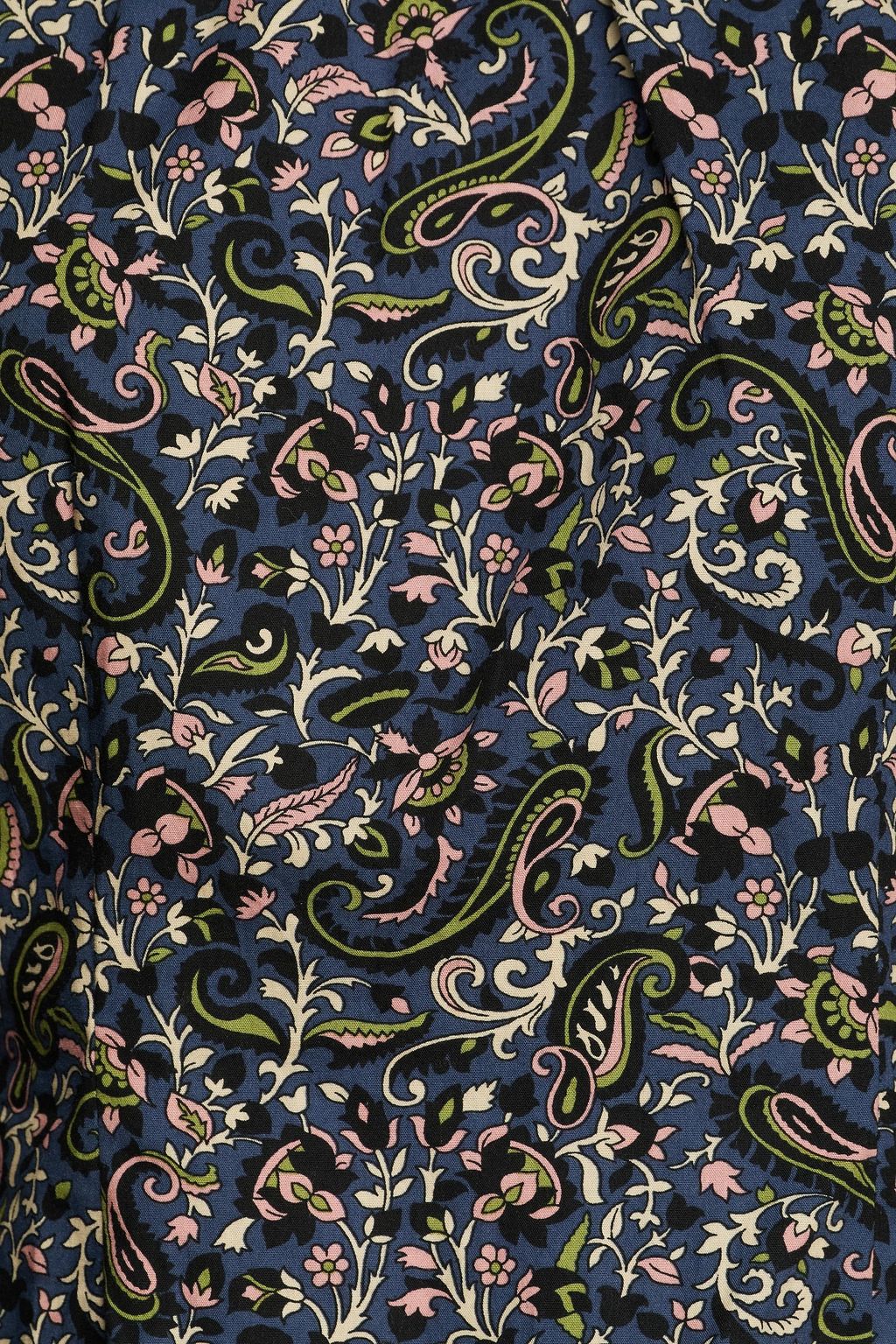 VERONICA BEARD Gaia gathered paisley-print cotton blouse