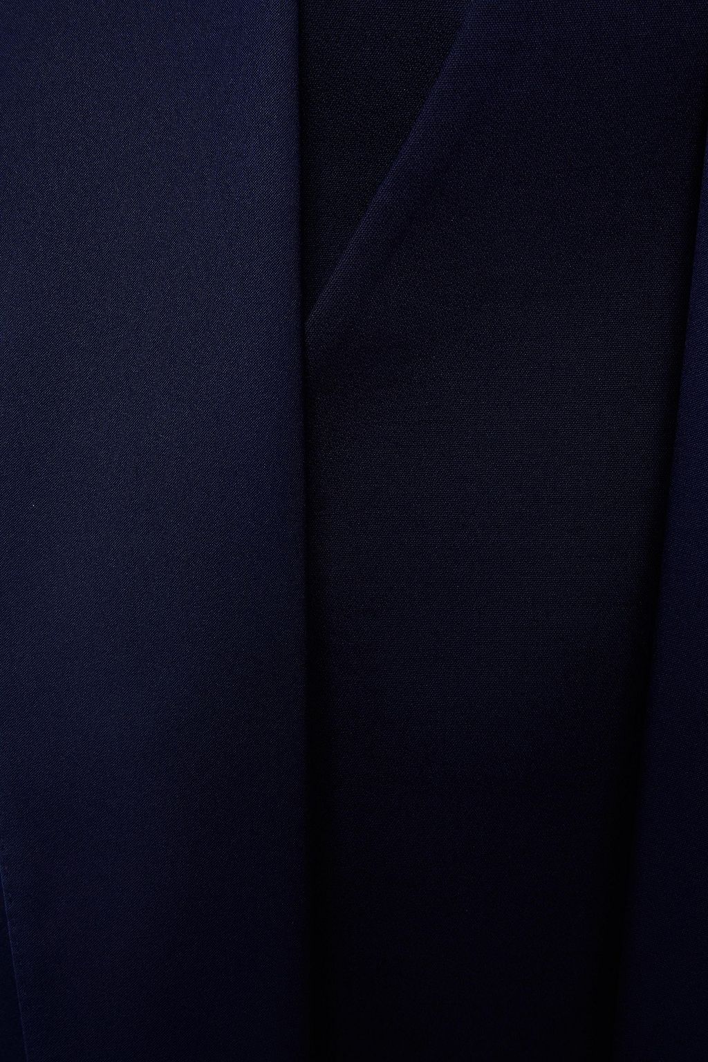 MCQUEEN Draped wool-blend crepe vest