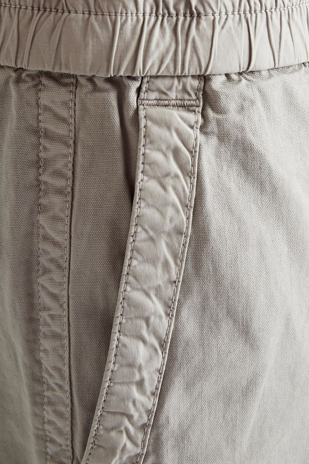JAMES PERSE Supima cotton-blend canvas shorts