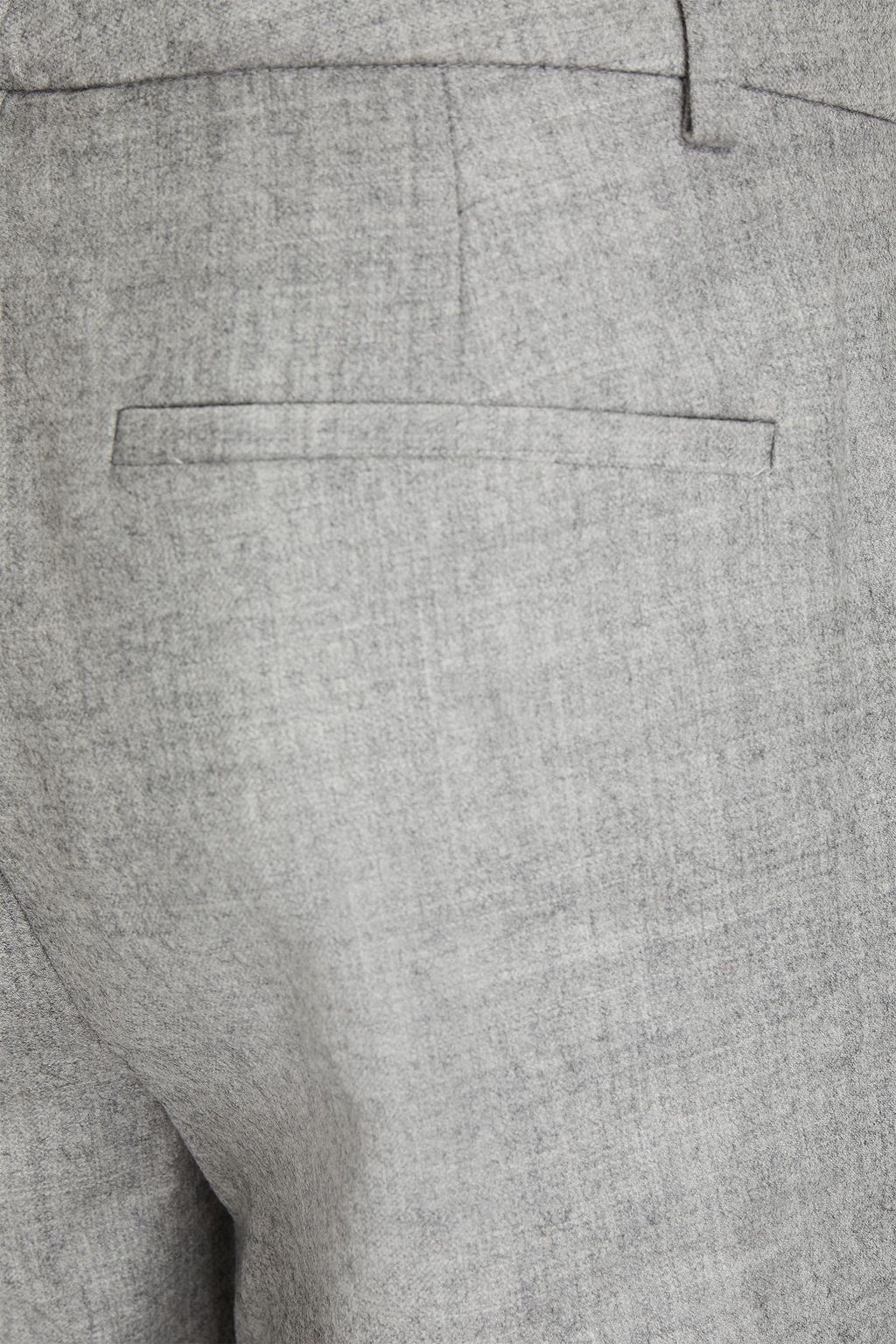 THEORY Cropped wool-twill tapered pants