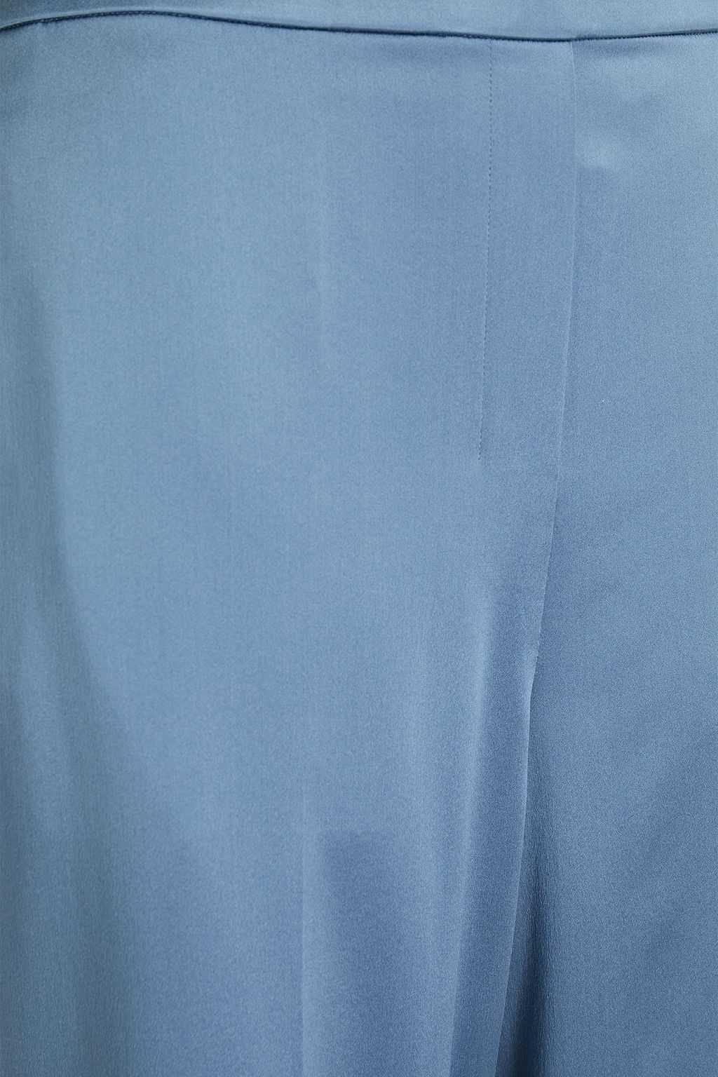THEORY Cropped silk-satin straight-leg pants
