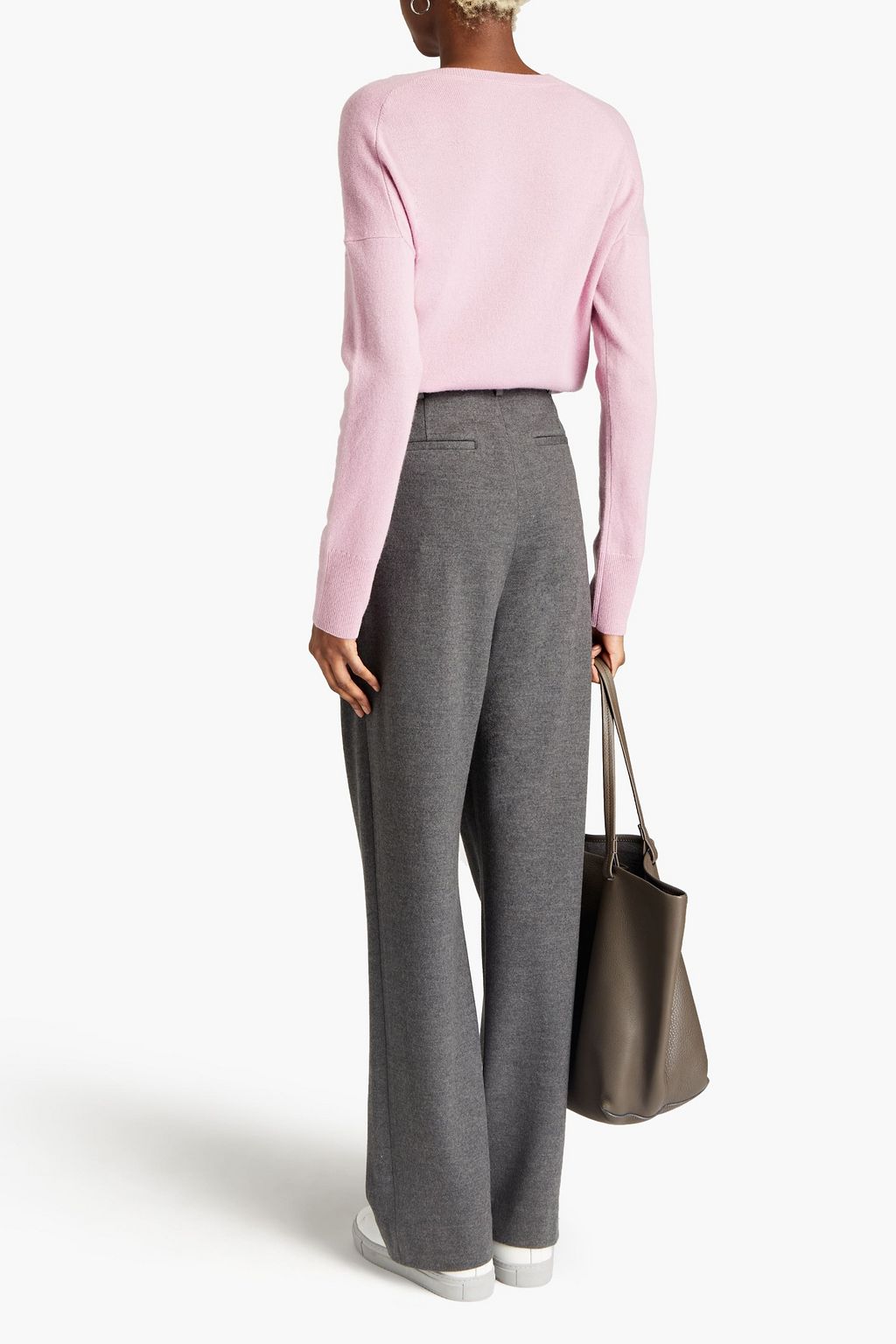 THEORY Mélange cashmere sweater