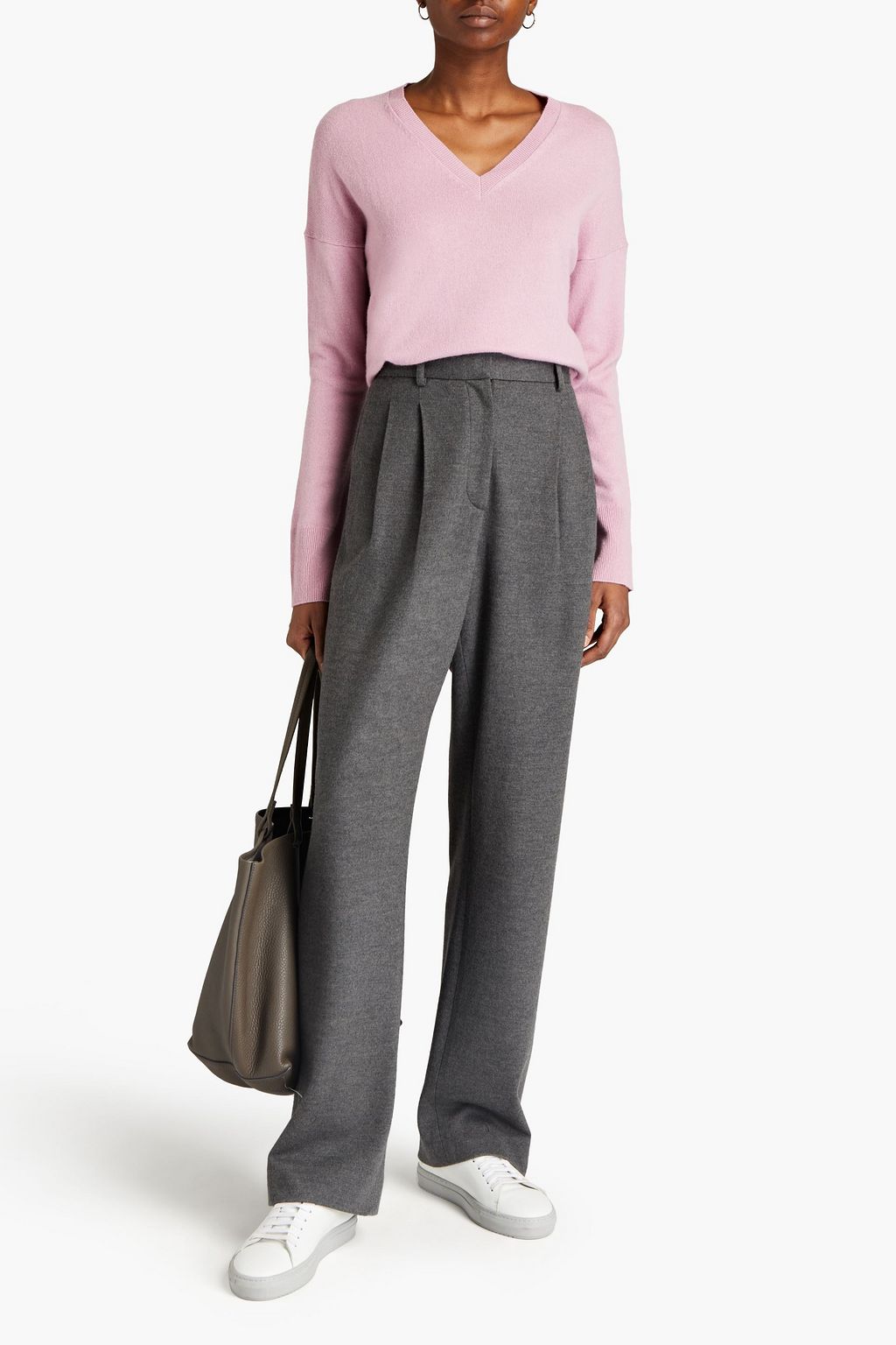 THEORY Mélange cashmere sweater