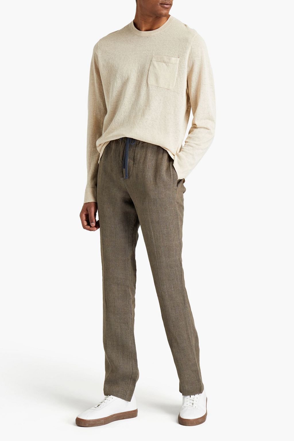 JAMES PERSE Delave linen-canvas pants