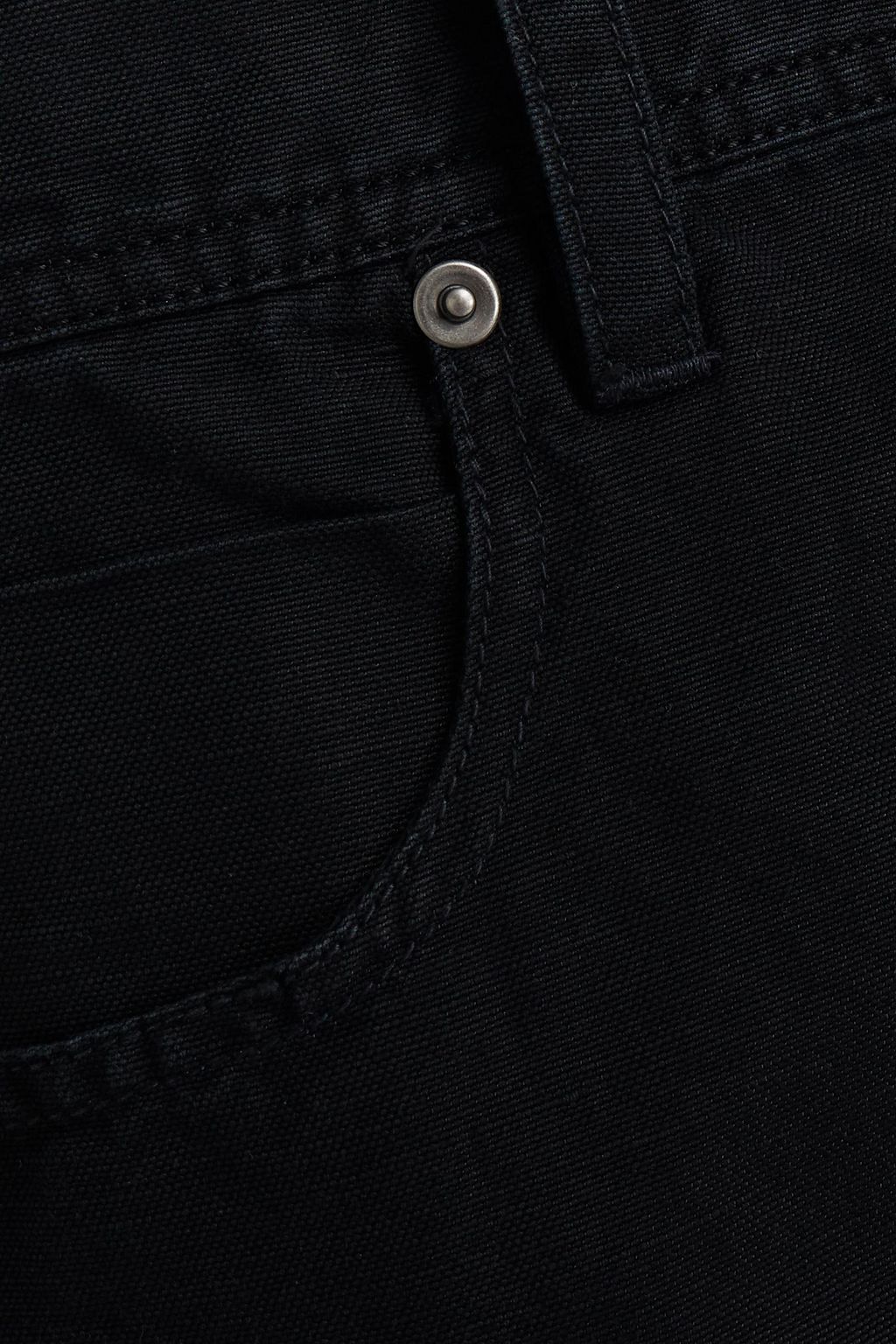 JAMES PERSE Slub cotton and linen-blend chinos