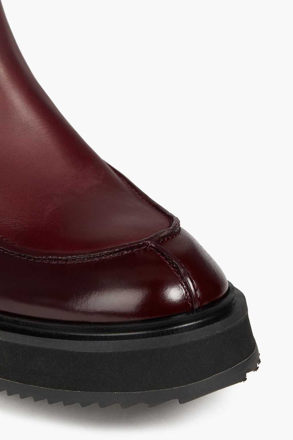 JOSEPH Smooth and patent-leather Chelsea boots