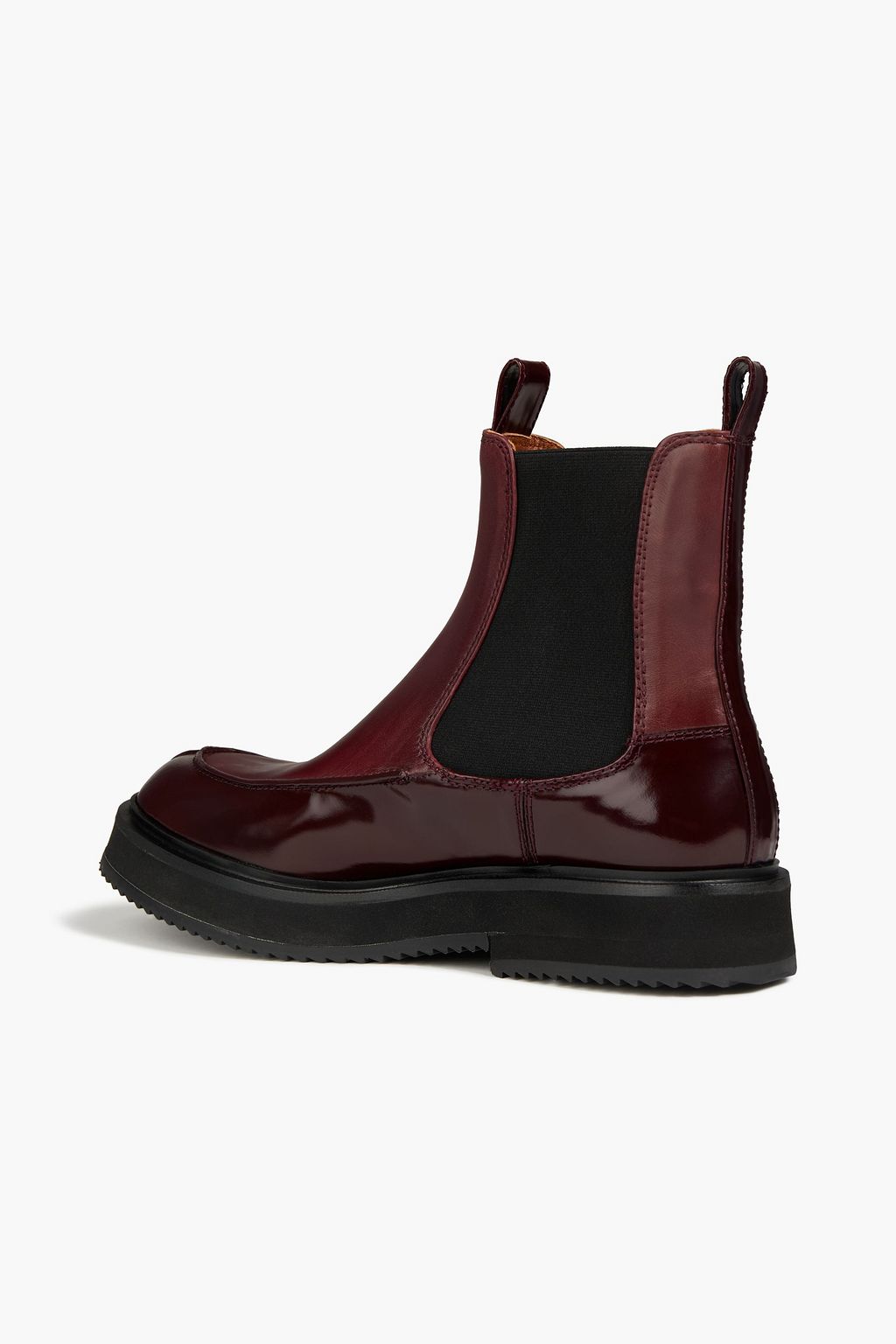JOSEPH Smooth and patent-leather Chelsea boots