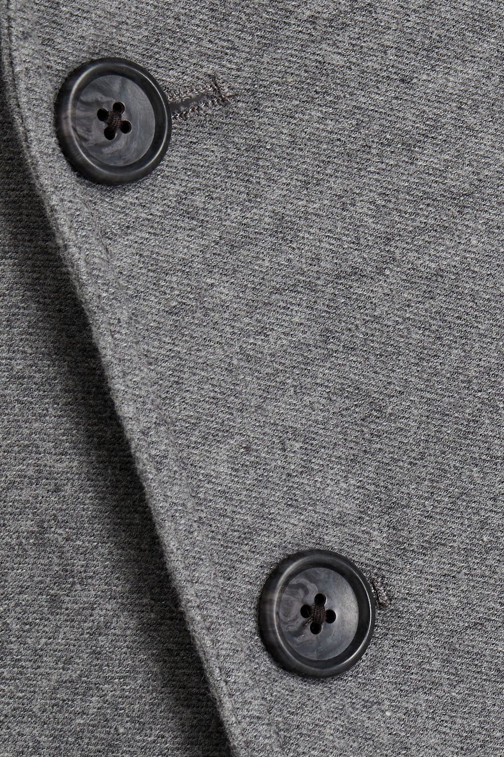 JAMES PERSE Mélange French cotton-blend terry blazer
