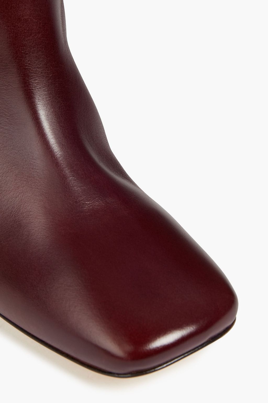 JOSEPH Leather knee boots