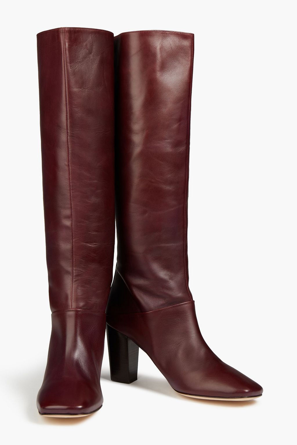 JOSEPH Leather knee boots