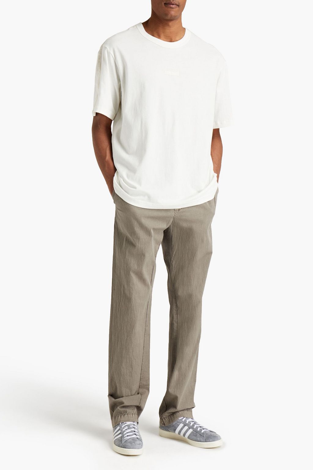 ADIDAS ORIGINALS R.Y.V. printed cotton-jersey T-shirt
