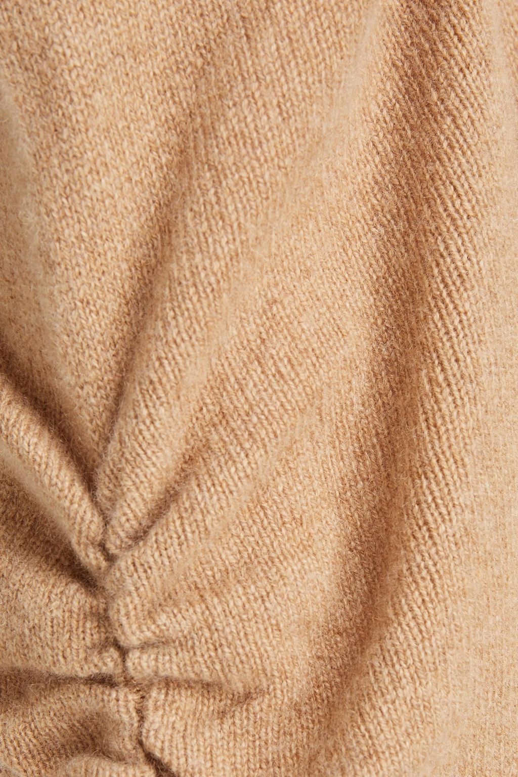 FRAME Frankie ruched cashmere sweater