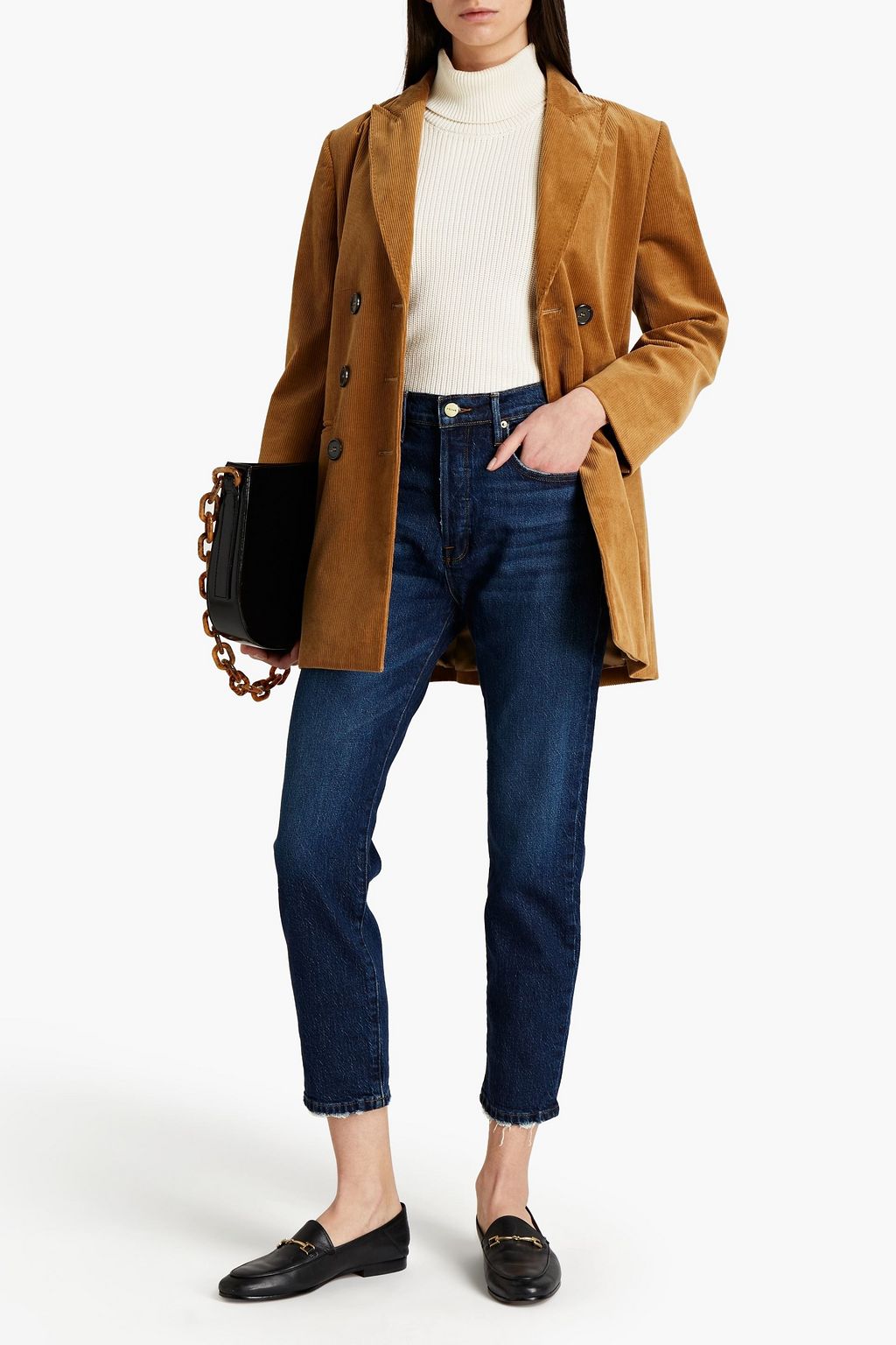 FRAME Le Orignale high-rise straight-leg jeans