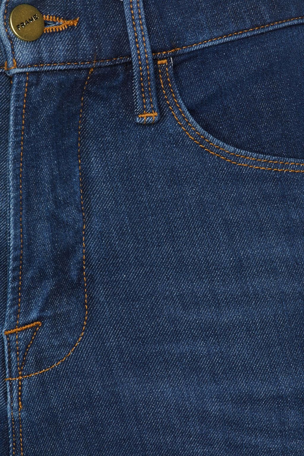 FRAME Le High Skinny cropped high-rise skinny jeans
