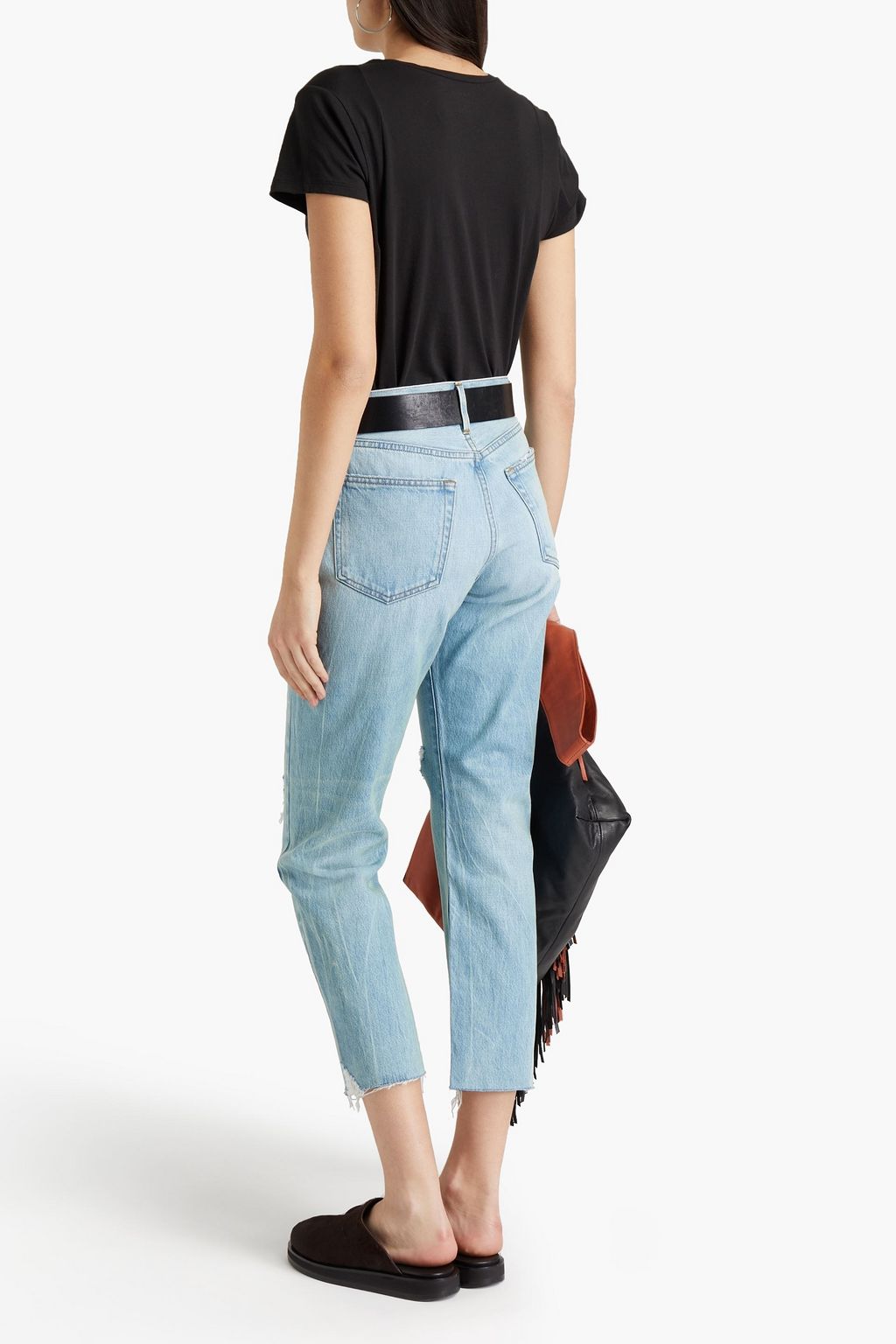 FRAME Le Original distressed boyfriend jeans